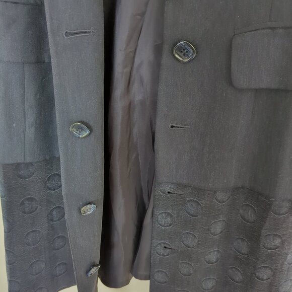 UNIQUE One Piece Skirt Long Dress Blazer, Made in Italy, Size 8 - Picture 4 of 13